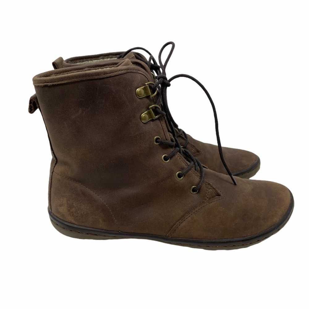 Vivobarefoot Sherpa Lined Hi Top Leather Boot 41L